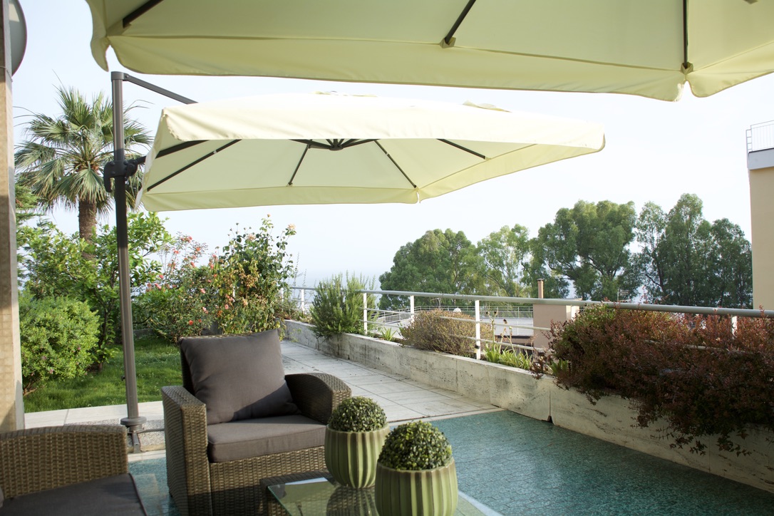 Twins Rosa Apartment — Terrazza panoramica